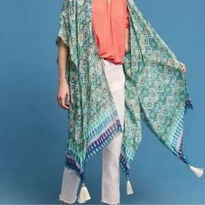 Anthropologie “Subtle Conditions” Kimono